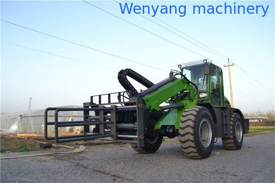 Porcelana Cargadora de ruedas con pluma telescópica y cuchara de 1,5 m3, 3 toneladas, con altura máxima de elevación de 6050 mm proveedor