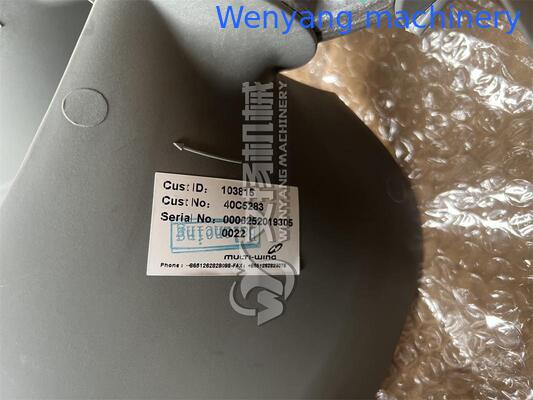 Porcelana 40C5283 LIUGONG maquinaria conjunto de ventilador de motor pieza de repuesto para cargador de ruedas liugong proveedor