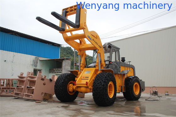 Cargador de carretillas elevadoras de 16 toneladas China maquinaria wenyang WY953-16D motor Weichai proveedor