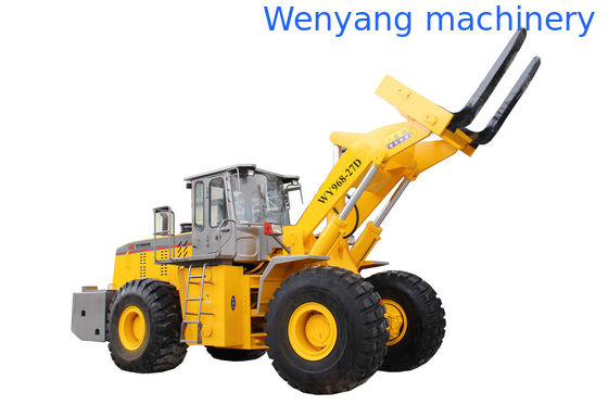 máquina de levantamiento de canteras 27T bloque de piedra montacargas hidráulicos cargador de ruedas con enganche rápido con motor de 178KW proveedor