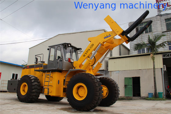 Sell big capacity rought terrain mining machine 32T block handler equipment with 199KW engine proveedor