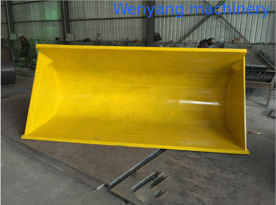 Suministro de cuchara para cargadora de ruedas de la marca SEM, modelo SEM652B, cuchara estándar de 2,8 m3 en venta proveedor