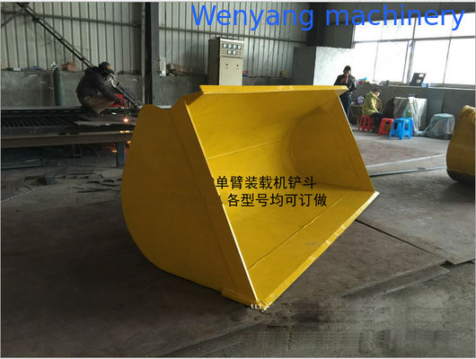 Suministro de cuchara para cargadora de ruedas de la marca SEM, modelo SEM652B, cuchara estándar de 2,8 m3 en venta proveedor