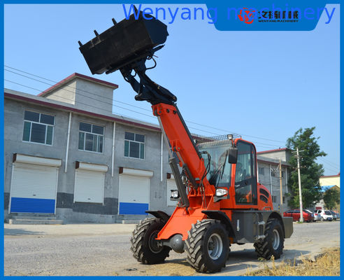 1Cargador de ruedas telescópicas con cubo de 0,65 m3 de 5 toneladas con altura de elevación máxima de 4700 mm proveedor