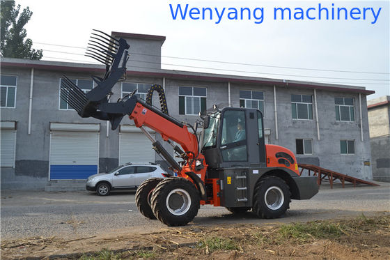 Cargador de ruedas telescópico de 2 toneladas de 0,8 m3 con altura de elevación máxima de 5100 mm proveedor