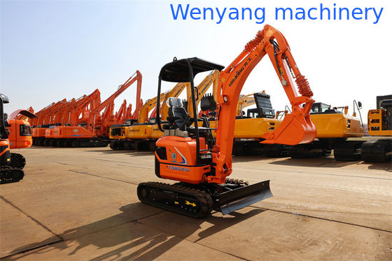 China Lonking CDM6016 mini excavadora hidráulica con motor kubota con un peso de operación de 1700 kg proveedor