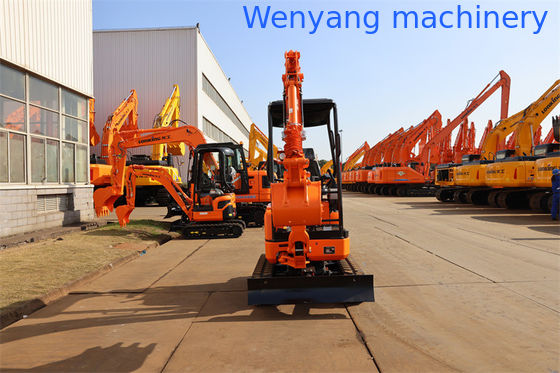 China Lonking CDM6016 mini excavadora hidráulica con motor kubota con un peso de operación de 1700 kg proveedor