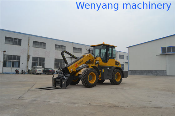 WY3000 altura de elevación de 5,4 m montacargas telescópicos para apilar heno proveedor