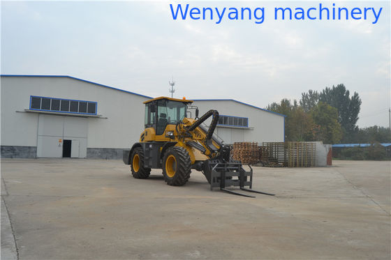 WY3000 altura de elevación de 5,4 m montacargas telescópicos para apilar heno proveedor