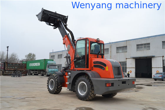 China WY2500 maquinaria de construcción 4WD manipulador de 2.5 toneladas telescópico proveedor
