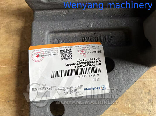 72A3874P01 LIUGONG maquinaria diente de cubo pieza de repuesto para cargador de ruedas liugong proveedor