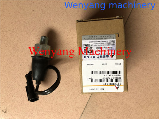Interruptor de presión de repuesto original para cargadora de ruedas SDLG LG958 4130001412 proveedor