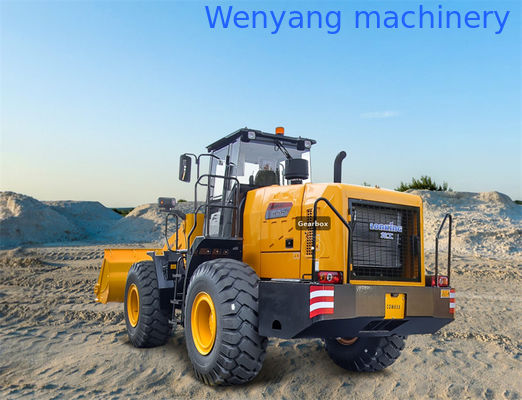 Cargador de ruedas Lonking CDM856 5TON con transmisión ZF Weichai WP10G220E341 proveedor